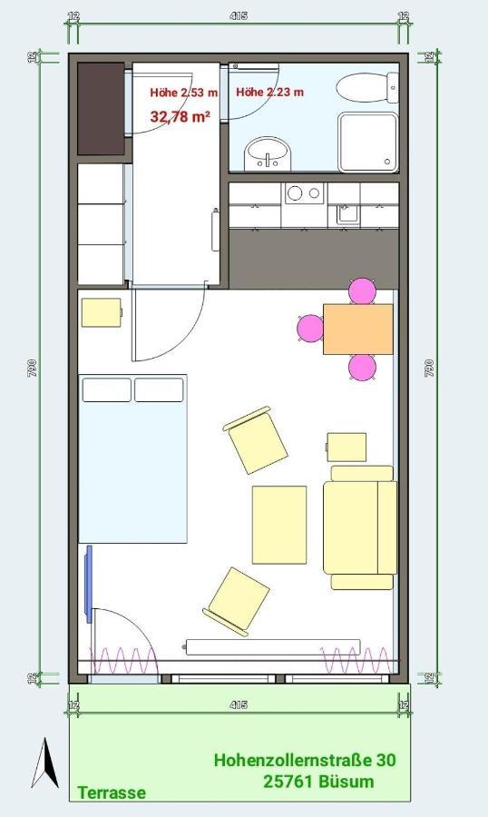Studio Rosengarten 比苏姆 外观 照片